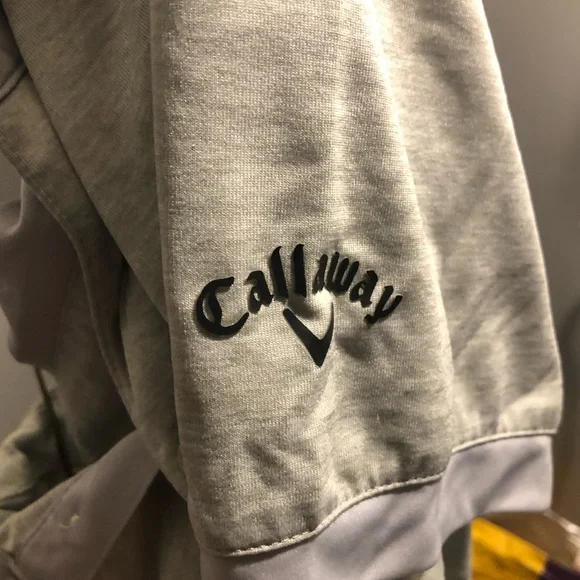 Light Gray Callaway Polo Shirt - Picture 3 of 4